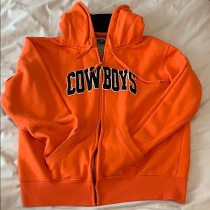 Oklahoma state zip up